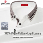Pierre Cardin Meeste 100% puuvillane pikkade varrukatega polos&auml;rk XL