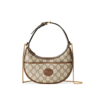 Gucci Poolkuu kujuline Minikott Interlocking G-ga Beež/Eebenipuu Supreme Naiste &Otilde;lakotid Pruun 726843-92TCG-8563 Basic Set (Bag+Dust Bag)