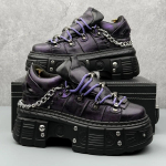 8cm K&otilde;rged Nahast Vabaaja Kingad Meestele Punk Metallnitidega Paksude Talladega Meeste Kingad Mood Retro K&otilde;rgust Lisavad Nahast Kingad Zapatillas 40