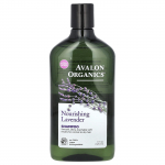 Avalon Organics, &Scaron;ampoon, Normaalsetele kuni kuivadele juustele, Toitev lavendel, 11 fl oz (325 ml)