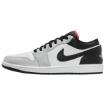 Jordan Air Jordan 1 Low top Vintage Basketball Shoes Men's White Black 553558-045 41