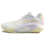 Li Ning Comfortable Cushioning, Wear Resistant Low top Basketball Shoes Men's Purple ABPS047-5 45