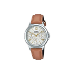 CASIO Naiste Standardseeria H&otilde;bedane Kell LTP-V300L-7A2 LTP-V300L-7A2 Brown Strap