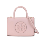 Tory Burch Ella Bio Magnetiline Klapp Reguleeritav Eemaldatav &Otilde;larihm Totes Kott Ostukott Crossbody K&auml;ekott Mini Naiste tote Hommikune-Roosa 145613-655 Basic Set (Bag+Dust Bag)