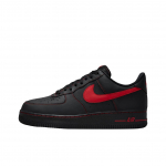 Nike Air Force 1 Low Meeste Must Punane Vabaajajalatsid HQ2037-005 40.5