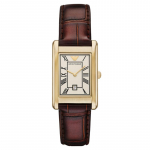 EMPORIO ARMANI K&auml;ekell Kvartsmehhanism Nahkrihm 38mm Beež Kella sihver Meeste Kellad 50m Veekindel AR11665 Beige Watch Dial