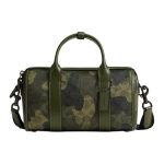 Coach Gotham 24 Eemaldatava &otilde;larihmaga T&otilde;mblukuga Suletav Kaetud L&otilde;uendist Crossbody T&otilde;mblukuga Kott Keskmine Camouflage Roheline Meeste kott CY988-XIF Basic Set (Bag+Dust Bag)