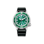 CITIZEN Ecology Drive Collection Valgusj&otilde;ul t&ouml;&ouml;tav kvartsliikumisega roostevabast terasest rihmaga k&auml;ekell BN0158-18X Green Dial blue
