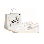 Jordan Air Jordan 1 Vintage Korvpallijalatsid Unisex Madalad Roosad 553558-169(Team1335-) 44.5