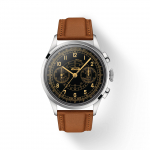 Tissot Nahkrihm must sihver Meeste moekell T142.462.16.052.00 must