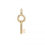 Tiffany & Co. V&otilde;tmete kollektsioon &Uuml;mmargune &otilde;&otilde;nes v&otilde;tmehoidja 18K kuld Teemant Unisex ripats 62230118 Box,F,Yellow