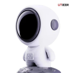 Astronaut Bluetooth Audio Astronaut K&otilde;rglahutusega Kaasaskantav Kahekanaliline V&auml;ike Terasest Kahur Lauaarvuti Kaunistus Bluetooth K&otilde;lar Speaker only not package