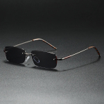 Moodsad raamita p&auml;ikeseprillid Ristk&uuml;likukujulised Populaarsed Naiste Prillid Meeste Varjundid V&auml;ikesed Ruudukujulised Prillid Naistele Meestele Reisimiseks Oculos 1PC gray