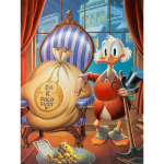 Disney 5D DIY Teemantmaalimine Kaunistused Scrooge McDuck Kuldne Tormi Teema Illustratsioonid Teemanttikand Kivist Ristpiste Komplekt K&auml;sit&ouml;&ouml; Round 50x70cm