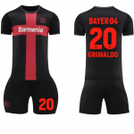 2023-24 Bayer Leverkuseni kodus&auml;rk #10 Wirtz #30 Frimpong Jalgpallis&auml;rgid L