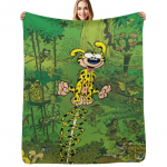 Marsupilami kevad originaal Tekk Kortsukindel Kerge Tekk 102x76cm(40x30in)