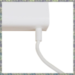 WON Sobib Xiaomi Mijia Dreame juhtmevaba tolmuimeja laadimiseks 1CK10G9G10V8V9V10 Toitekaabli adapter EL pistikuga valge