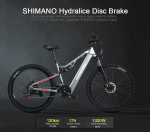 2026 Uus YG90Ebike 1000W 48V 17AH 27,5-tolline Elektrijalgratas H&uuml;drauliline Piduri M&auml;gi-Elektrijalgratas T&auml;isvedrustusega E-bike 1000W 48V 17AH