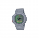 Casio G-SHOCK illustreeritud kunstnik YOSHIROTTEN disainitud MUSIC NIGHT TOKYO teemaline kvartsliigutusvaataja vaikrihm Jaapani ja Korea AW-500MNT-8APR-isik roheline