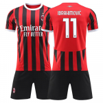 2024-2025 AC Milani kodus&auml;rk nr 11 Ibrahimović XL