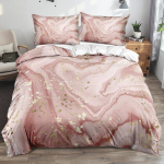 Klassikaline 3D Marmorist Tekikate Komplekt Voodipesu Komplektid Tekikatted Padjap&uuml;&uuml;rid 3-osaline Tekikate Voodipesu Voodi 140x200 Voodikatted 135x200cm