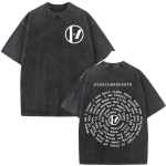 Rocki b&auml;nd Twenty One Pilots Vintage pestud T-s&auml;rk Meestele M gray