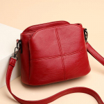 Lihtne &uuml;hev&auml;rviline crossbody kott rahakott Klassikaline Moodne Mitmek&uuml;lgne &Otilde;lakott 1PC punane