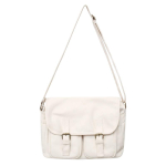 Vintage l&otilde;uendist k&auml;ekott, retro, suure mahutavusega Crossbody kandekott, vabaaja k&auml;ekott &Otilde;lakott white