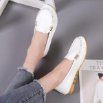 Naiste Jalan&otilde;ud Kevad S&uuml;gis Naiste Vabaaja Lamedad Jalan&otilde;ud Slip-on &Uuml;mar Nina Denim Lame Loafer teksad Jalan&otilde;ud 36 black