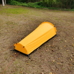 &Uuml;he inimese seljakotitelk Matkatelk Bivy-telk Kerge magamiskotitelk maapealse lapiga