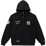New Era MLB New York Yankees L&otilde;tv l&otilde;ige Kapuutsiga T&otilde;mblukuga Pikkade varrukatega Ameerika dressipluus Unisex dressipluus Must 14397962 L black
