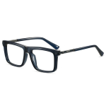 TR90 Prilliraam meestele Sinise valguse vastased Ruudukujulised Optilised Prilliraamid Retseptiga Vintage Optilised Prillid black