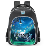 Laste Helkurriba Seljakott - Hollow Knight Silksong Seljakott reflective black - small gray