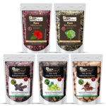Veebipood Quality Store taimne juukseshampoon ja juuksemask(TOOR kuju - Amla, Reetha, Shikakai, Bhringraj ja Hibiskus) (Toores_Reetha_Amla_Shikakai_Bringraj_H