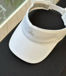 Alo Yoga Alahinnatud Lihtne Kaardus Nokaga M&uuml;ts Noortele Meestele Naistele, Reguleeritav Igap&auml;evane Vabaaja Peakate A0433U adjustable valge