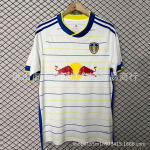 Leeds United 2026 2027 Koduv&auml;ljakuv&auml;ljakul Jalgpallis&auml;rk L&uuml;hikeste Varrukatega Jalgpallis&auml;rk Mehed T&auml;iskasvanud S M L XL XXL Small