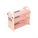 Laste jalanagi, Mini korraldaja, Esik, Magamistuba, Ruumis&auml;&auml;stlik Roosa 3-korruseline Pink 3 Tiers beige