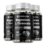 Coolkin - 2000 mg L-treonaadi magneesiumiga taimsed kapslid - Aju ja n&auml;rvis&uuml;steemi tervis 120*3