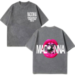 Madonna Confessions II Albumituur 2026 Tr&uuml;kitud Vintage Pesitud T-s&auml;rk Meestele Naistele L&otilde;tv Vabaaja Puuvillane Moodne T-s&auml;rk F&auml;nnide Kingitused 2XL gray