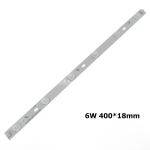 5-20 tk 4W 6W 8W K&otilde;rge heledus 2835 LED-ribavalgustid LED-toru Valge/Soe valge Lagi Lampidele 60-kraadise optilise l&auml;&auml;tsega 20 Pieces&White