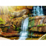 Teemantmaal Ristpistes P&auml;ikesepaiste juga Kristallkividest Tikand Mosaiik Kodukaunistus 20X30CM