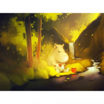 Teemanttikandid, maastikupapp, maastik, &uuml;mmargune teemantmosaiik, l&otilde;petamata kristallristpiste komplekt 20X30CM