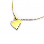 Les Tr&eacute;sors De Lily [N2841] - Bracelet plaqu&eacute; or 'Jeux de Cartes' dor&eacute; (coeur) - 11x11 mm kuld