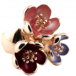 Les Tr&eacute;sors De Lily [P8382] - Disains&otilde;rmus 'Acapulco' roosa punane lillakas roosa (lilled) - 27x27 mm Heleroosa