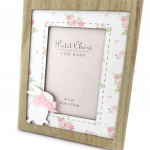 Les Tr&eacute;sors De Lily [N0846] - Cadre Photo 'Mon Ange' lapin rose (10x15 cm) Heleroosa