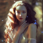 Teemantmaal Ristpistes Ilu Teemantmosaiigist portree tikandid 30x30CM