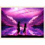 DIY Teemantmaali tikandid T&auml;histaeva maastik T&auml;ielik teemant &uuml;mmargune maastik Kodu kingitus 20X30CM