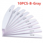 10 tk/komplekti k&uuml;&uuml;neviili puhver, kahepoolne k&uuml;&uuml;neviili puhver 100/180 trimmer lubjapuhver akr&uuml;&uuml;l k&uuml;&uuml;neviil k&uuml;&uuml;nekunsti t&ouml;&ouml;riistad Type B h&otilde;behall v&auml;rv