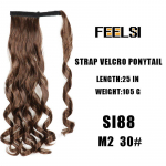 MERISIHAIR pikk laineline m&auml;his hobusesaba juuksepikendusega kuumakindlast s&uuml;nteetilisest looduslikust lainelisest poni sabast v&otilde;ltsjuuksed