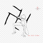 Ichigo Kurosaki Zangetsu Anime Lron plaastrid riietele kott Ts&auml;rk soojus&uuml;lekande kleebised triibud aplikatsioonid